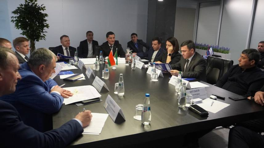 Рабочая встреча руководства государственного предприятия «БТЛЦ» с делегацией АООТ «Демирёллары» Туркменистана